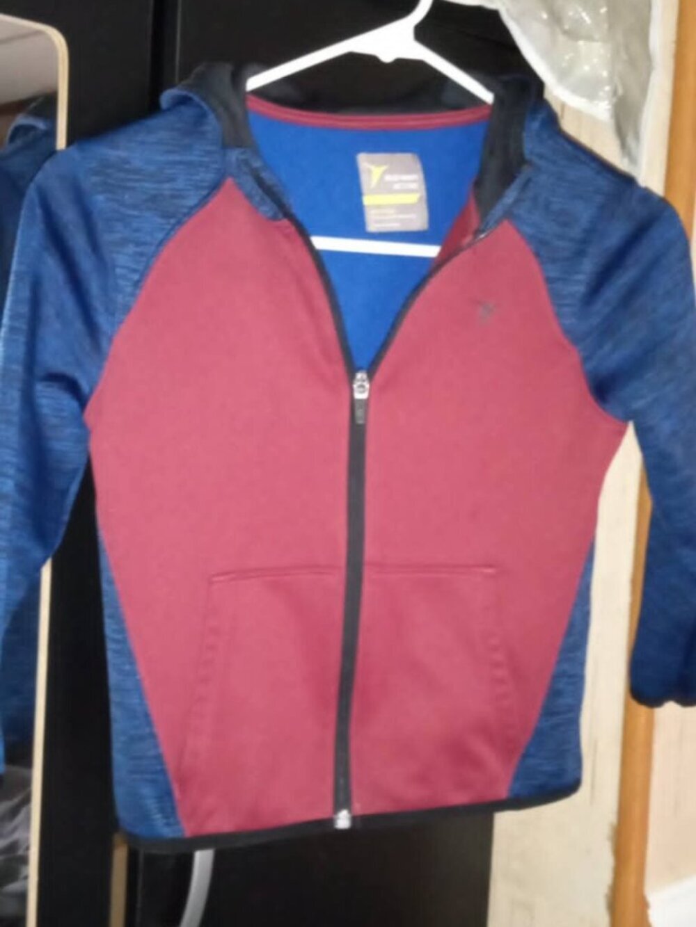 old navy active go dry xs (6) zip up jacket 2 pockets polyester - Picture 2 of 3